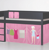 Legeforhæng Doll med 2 sengelommer - 90*200cm