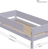 Åben design sengehest