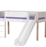 Loke Halbhohes Bett mit Rutsche