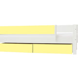 Huxie juniorseng med sengehest - 200cm