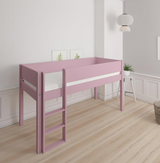 Frej mid-height bed-90*160cm-Dusty rose - 25