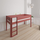 Frej mid-height bed-90*160cm-Rusty red - 35