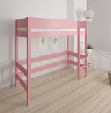 Gefion Hochbett für Kinder - 90*160cm - Rose - 30