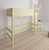 Gefion Hochbett für Kinder - 90*160cm - Sonnengelb - 44