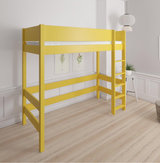 Gefion Hochbett für Kinder - 90*160cm - Currygelb - 43