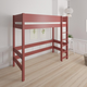 Gefion Hochbett für Kinder - 90*160cm - Rostrot - 35