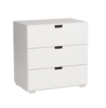 Kommode med 3 skuffer - drawer cupboard - Light green - 54