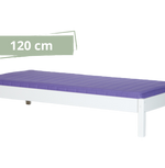 Briks uden lamelbund (120 cm) - 120*190cm - Light green - 54 - Nature beech