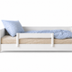 Huxie Montessori gulvseng med junior sengehest bundle