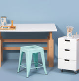 Ergonomisk børneskrivebord – justerbart skrivebord med vipbar bordplade