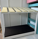 Snow white Medusa Husseng med sunny yellow tag (90x160)