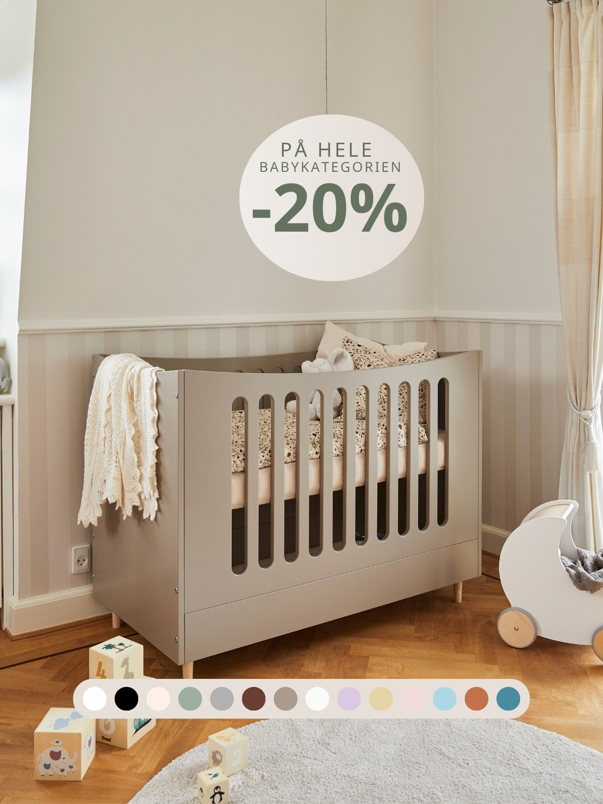 Spar 20% på hele babykategorien