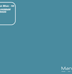 3-i-1 stol i Ocean Blue farve med HEX #498b9f og RAL 5020