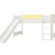 Huxie slide with bed rail - 200cm - Sunny yellow