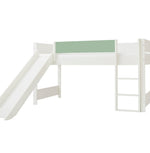 Huxie rutsjebane med sengehest - 200cm - Moss green