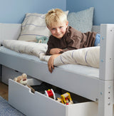 Sif children's bed with drawers