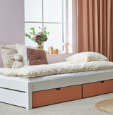 Køb billedet - Ull seng med arizona skuffer