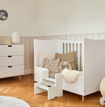 Delt sengehest til babyseng