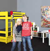 Maia ekstra høj køjeseng - 90*160cm - Anthracite - 2