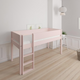 Frej mid-height bed-90*200cm-Light rose - 24