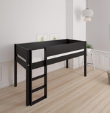 Frej mid-height bed-90*200cm-Black - 39