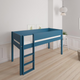 Frej mid-height bed-90*200cm-Aqua blue - 41