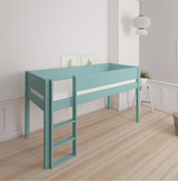 Frej mid-height bed-90*200cm-Mint blue - 42