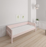 Tor children's bed - 90*160cm - Light rose - 24