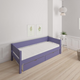 Sif children's bed with drawers - 90*160cm - Light purple - 26