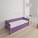 Sif children's bed with drawers - 90*200cm - Purple - 31