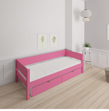 Sif children's bed with drawers - 90*160cm - Pink - 32