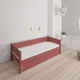 Sif children's bed with drawers - 90*200cm - Rusty red - 35