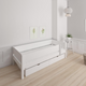 Mimer children's bed with sideboard and drawers - 90*200cm - Snow white - 11