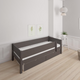 Mimer children's bed with sideboard and drawers - 90*160cm - Anthracite - 2