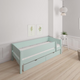 Mimer children's bed with sideboard and drawers - 90*200cm - Azur mint - 22