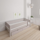 Mimer children's bed with sideboard and drawers - 90*200cm - Silver - 23