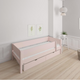 Mimer children's bed with sideboard and drawers - 90*160cm - Light rose - 24