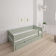 Mimer children's bed with sideboard and drawers - 90*200cm - Light green - 54
