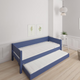 Liv pull-out bed - out bed - 90*200cm - Denim blue - 21