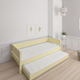 Liv udtræksseng - out bed - 90*200cm - Sunny yellow - 44
