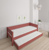 Liv pull-out bed - out bed - 90*200cm - Rusty red - 35