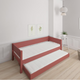 Liv pull-out bed - out bed - 90*200cm - Rusty red - 35