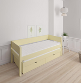 Luna pull-out bed with drawers - 90*200cm - Sunny yellow - 44
