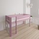 Sol half-height children's bed with ballboard - height children's bed with ballboard - 90*200cm - Dusty rose - 25