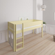 Sol half-height children's bed with ballboard - height children's bed with ballboard - 90*200cm - Sunny yellow - 44