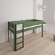Sol halvhøj børneseng med boldtavle - height children's bed with ballboard - 90*160cm - Dark green - 53