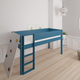 Borr half-height children's bed with climbing wall - height bed with climbing wall - 90*200cm - Aqua blue - 41