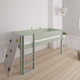 Borr half-height children's bed with climbing wall - height bed with climbing wall - 90*160cm - Light green - 54