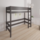 Gefion high bed for children - 90*200cm - Anthracite - 2