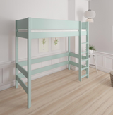 Gefion high bed for children - 90*200cm - Azur mint - 22